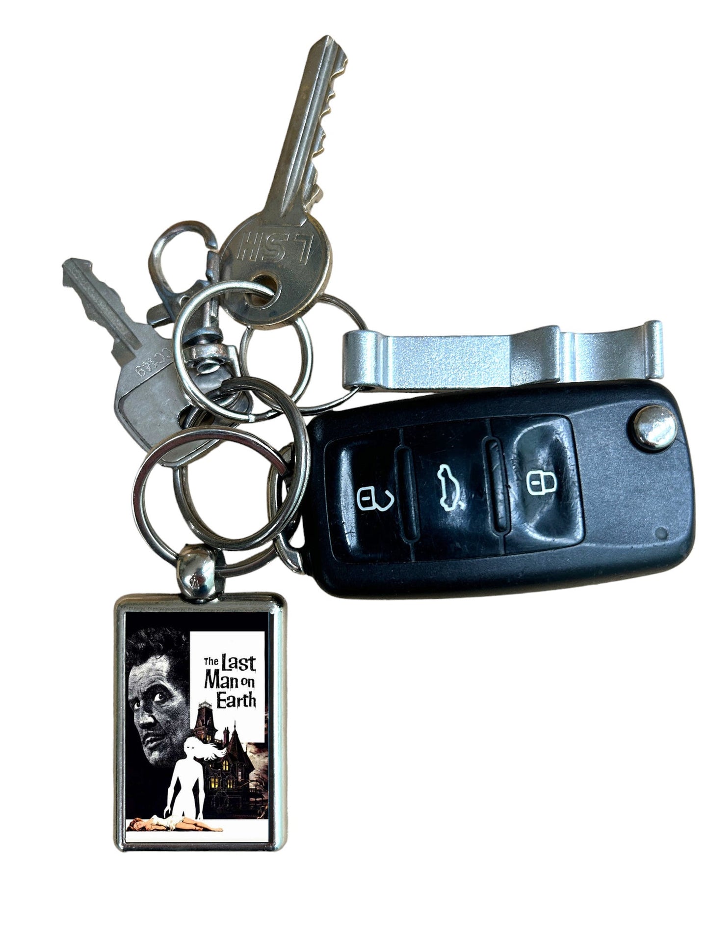The Last Man On Earth Metal Keyring β Vincent Price Classic Horror Collectible